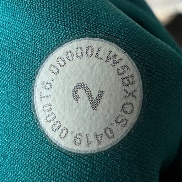 Lululemon Fast and Free Tight II 25" *Non-Reflective Nulux in Laguna - Picture 7 of 7